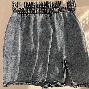 URBAN OUTFITTERS denim mini skirt